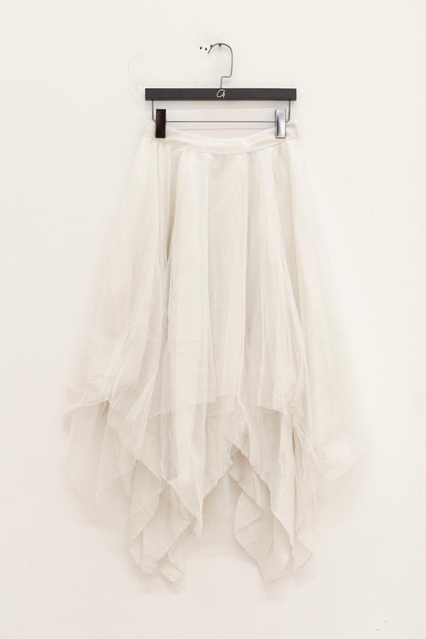 Marc Le Bihan 2590 series triple silk skirt collection French handmade MLB-2590-ZHENZHU Pearl PEARL